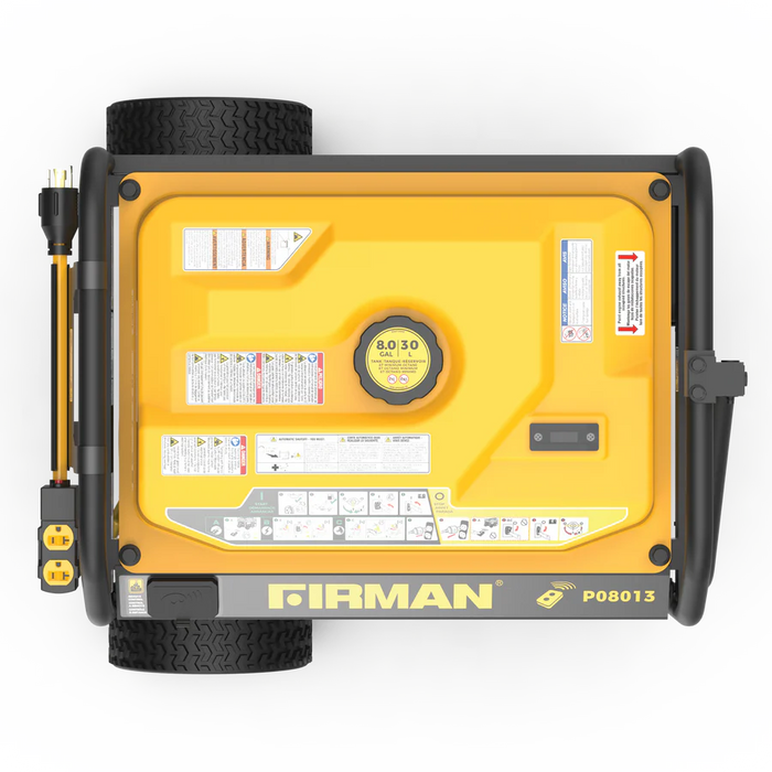 Firman Gas Portable Generator 10000W Remote Start 120/240V with CO alert