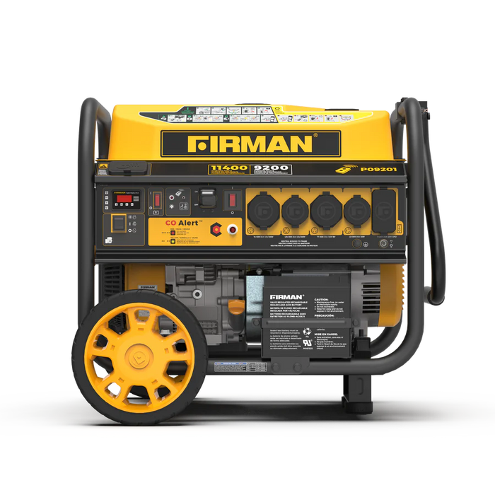 Firman Gas Portable Generator 11400W Remote Start 120/240V with CO alert