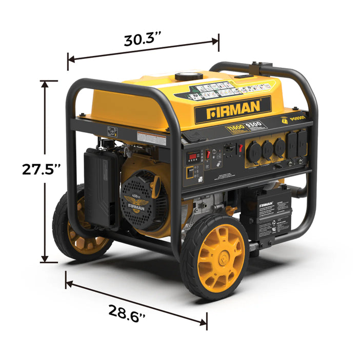 Firman Gas Portable Generator 11600W Remote Start 120/240V