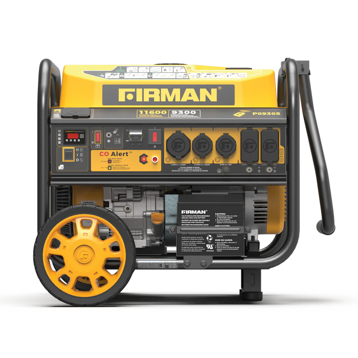 Firman GAS PORTABLE GENERATOR 11600W REMOTE START 120/240V WITH CO ALERT