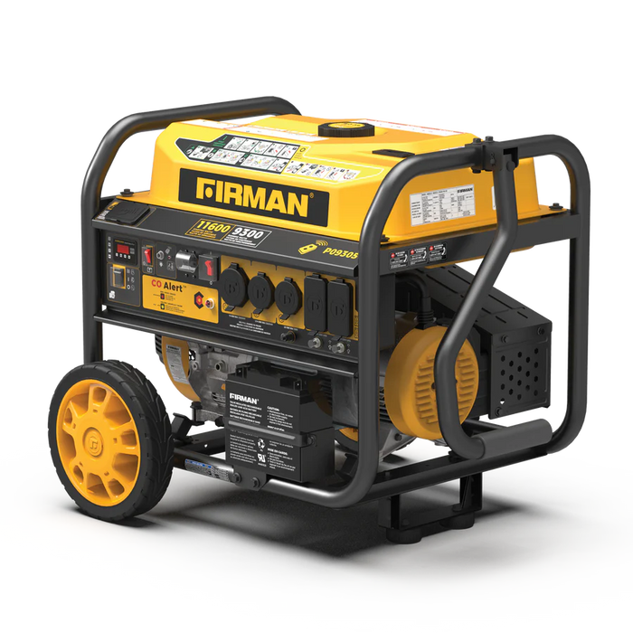 Firman GAS PORTABLE GENERATOR 11600W REMOTE START 120/240V WITH CO ALERT