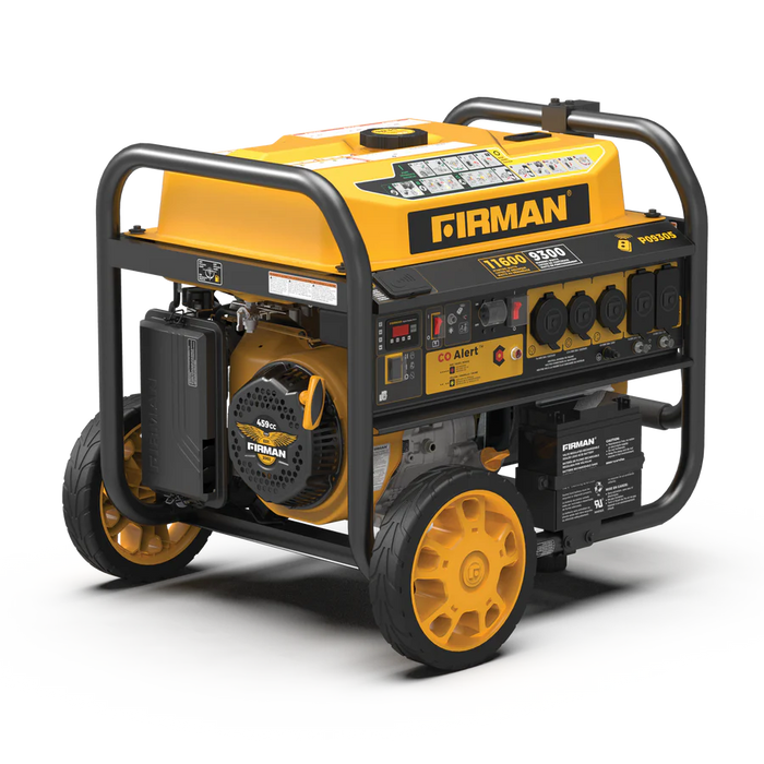 Firman GAS PORTABLE GENERATOR 11600W REMOTE START 120/240V WITH CO ALERT