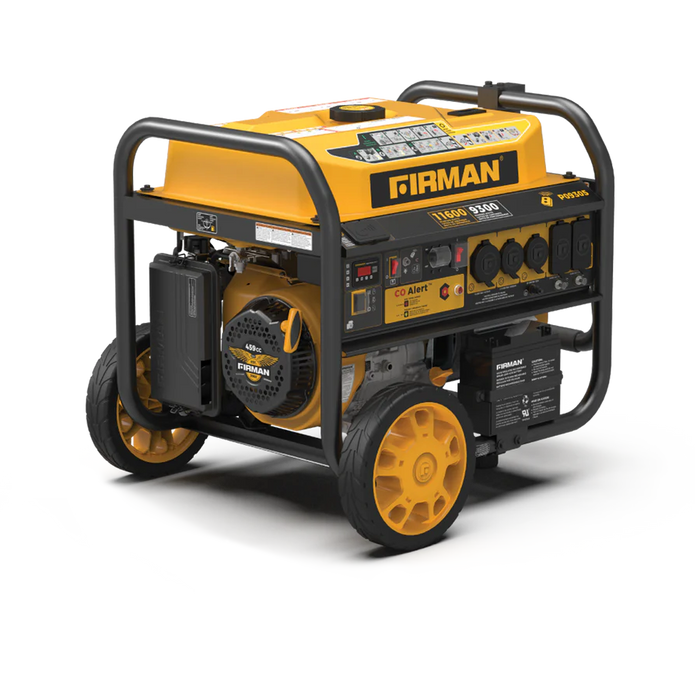 Firman GAS PORTABLE GENERATOR 11600W REMOTE START 120/240V WITH CO ALERT