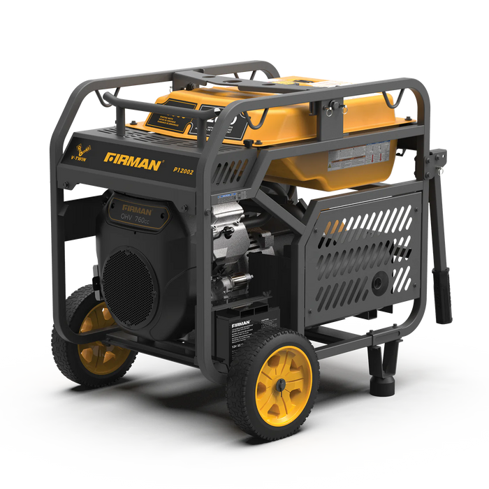 Firman Gas Portable Generator 15000W Electric Start 120/240V with CO Alert