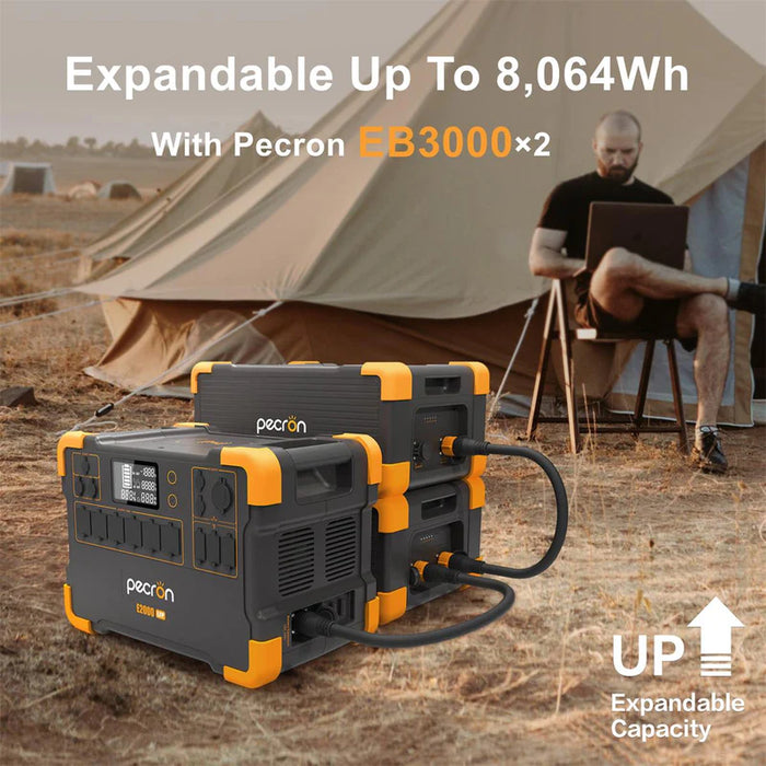 PECRON E2000LFP Expandable Portable Power Station