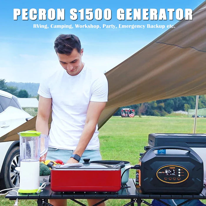 PECRON S1500 Solar System Kit - Fast Charging