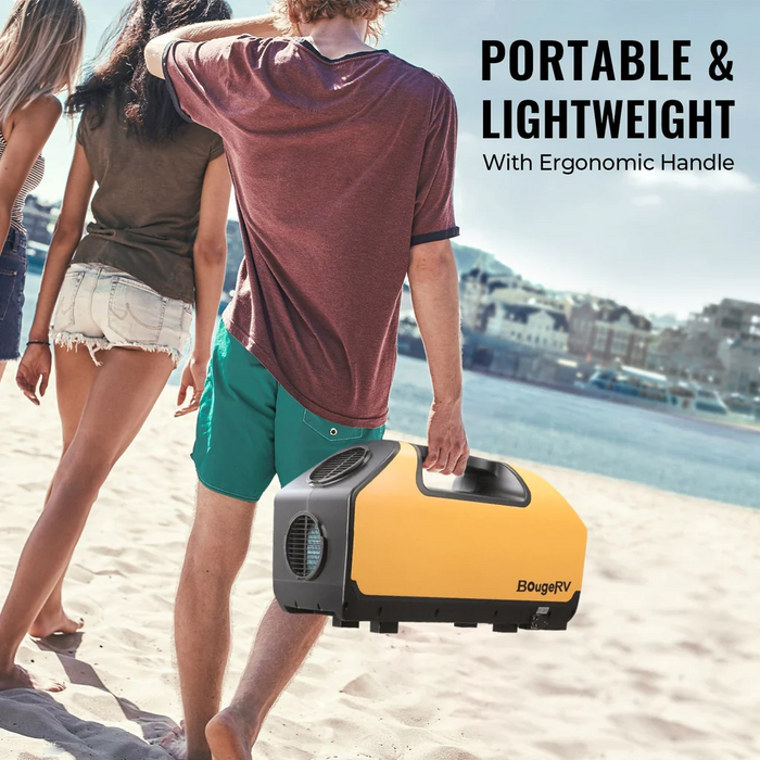 BougeRV Portable Air Conditioner&Power Station