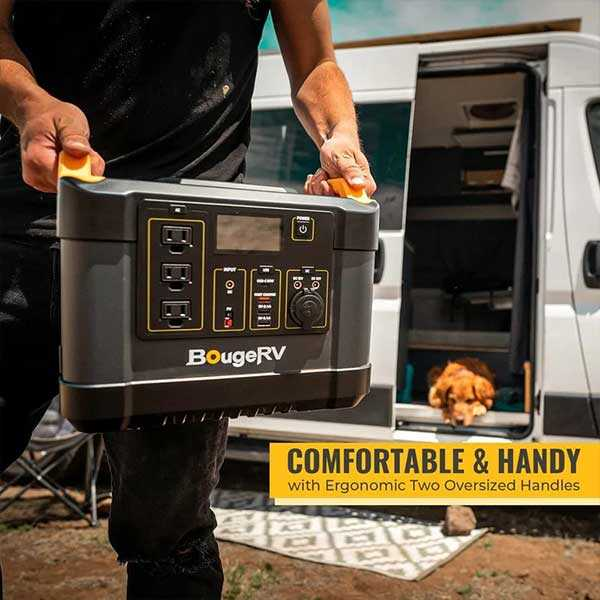 BougeRV Portable Air Conditioner&Power Station