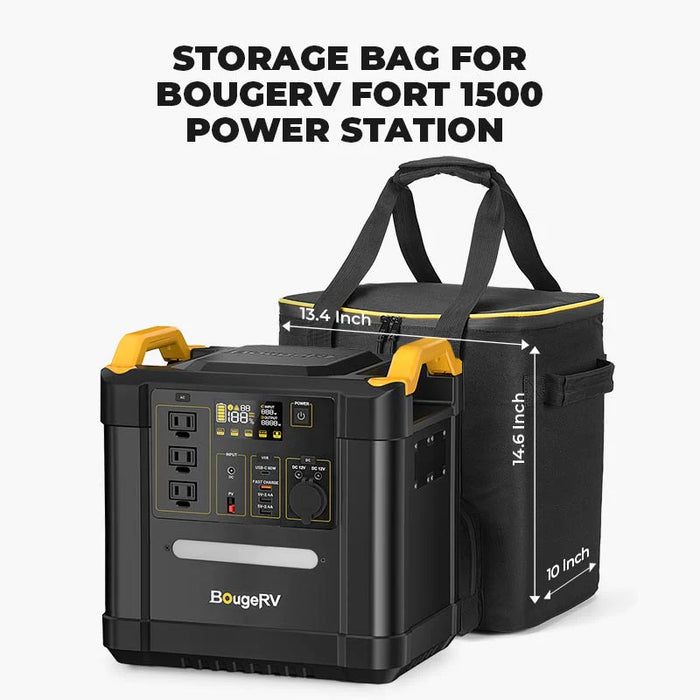 BougeRV Portable Carrying Bag for Fort 1000 Power Station（Also suitable for NCM 1100Wh Power station）