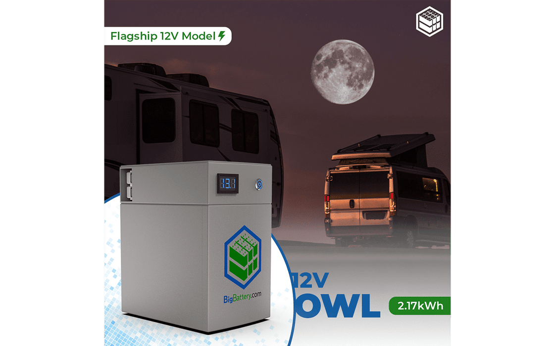 Big Battery 12V OWL - LiFePO4 -170Ah - 2.17kWh