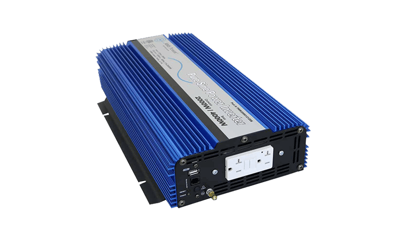 Big Battery Aims 2000 Watt Pure Sine Wave Inverter ETL Listed to UL 458