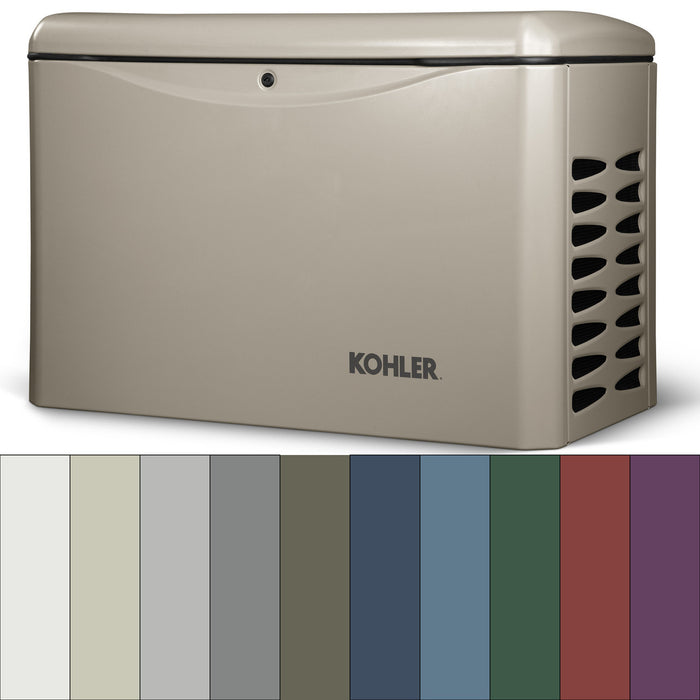 Kohler 14RCA 14kW Generator with Exlusive Color Aluminum Enclosure