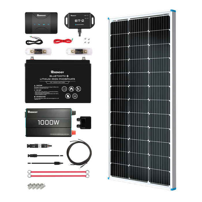 Renogy 100W 12V Solar RV Kit