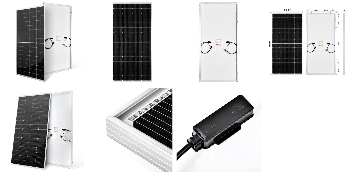 Rich Solar MEGA 250 | 250 Watt Solar Panel | Premier 12V Off-Grid Solar Panel for RVs, Vans, Boats | 25-Year Output Warranty | UL Certified