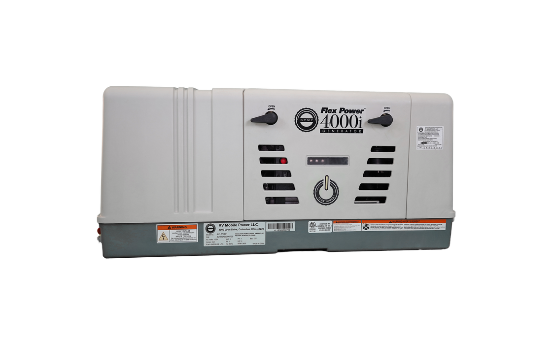 RVMP Flex Power Dual Fuel 4000i Installed Generator