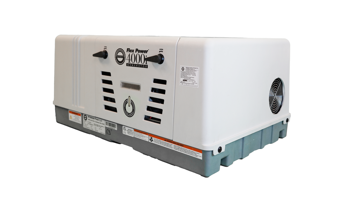 RVMP Flex Power Dual Fuel 4000i Installed Generator