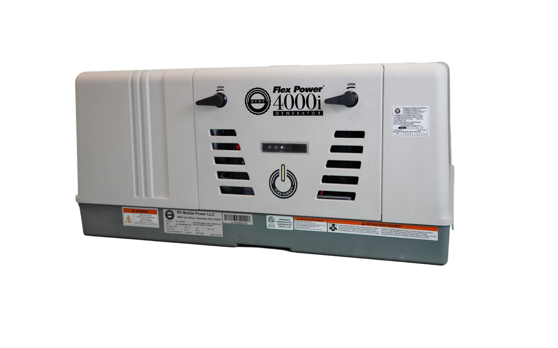 RVMP Flex Power Dual Fuel 4000i Installed Generator