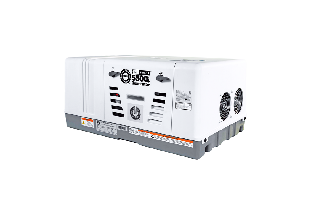 RVMP Flex Power Dual Fuel 5500i Installed Generator