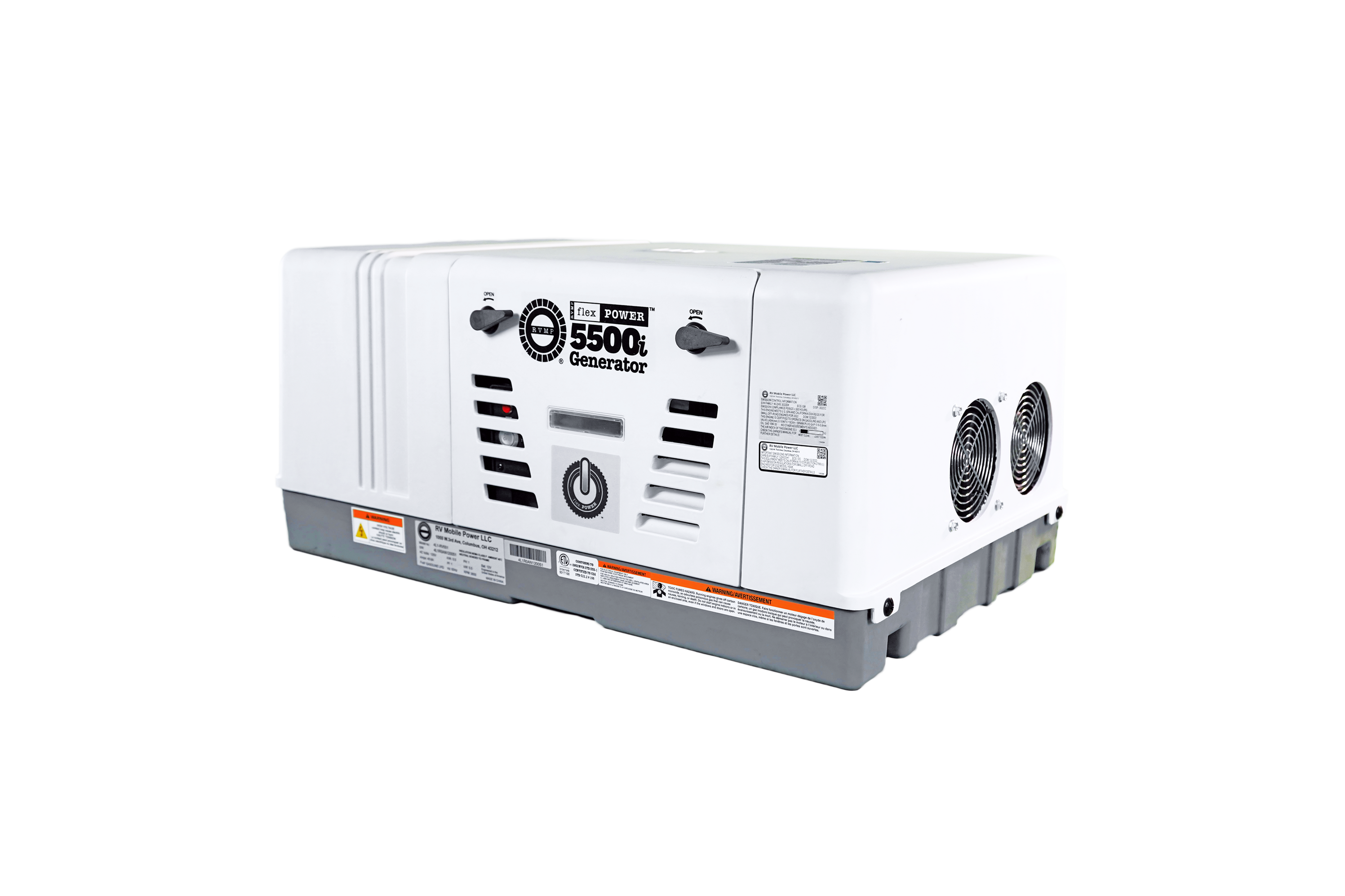 RVMP Flex Power Dual Fuel 5500i Installed Generator — Build the Power