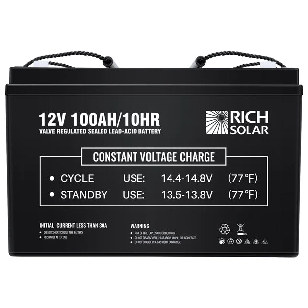 Rich Solar Deep Cycle AGM Battery