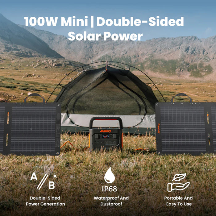 Jackery Solar Generator 880 Pro + SolarSaga 100 Mini x 1