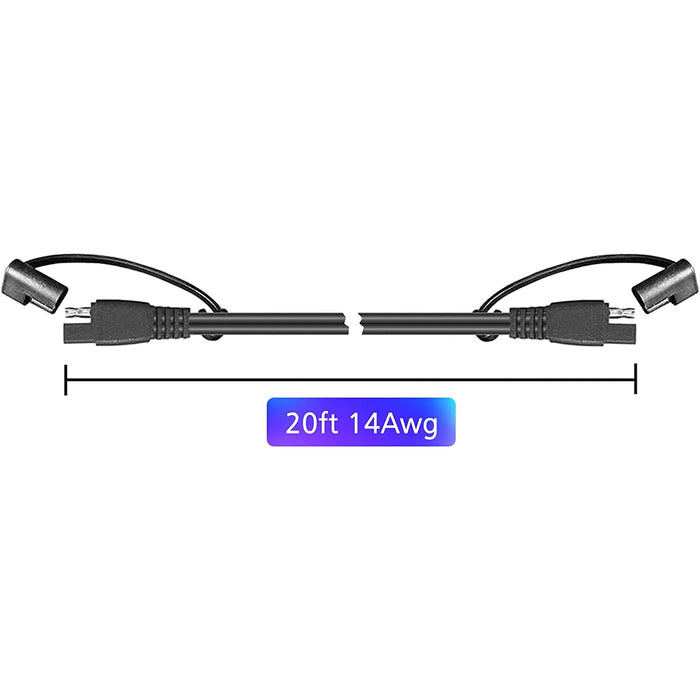 SAE- SAE 14AWG 20ft extension Cable