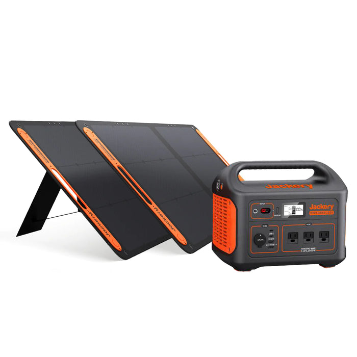 Jackery Solar Generator with Jackery Explorer 1000 Portable Power Station