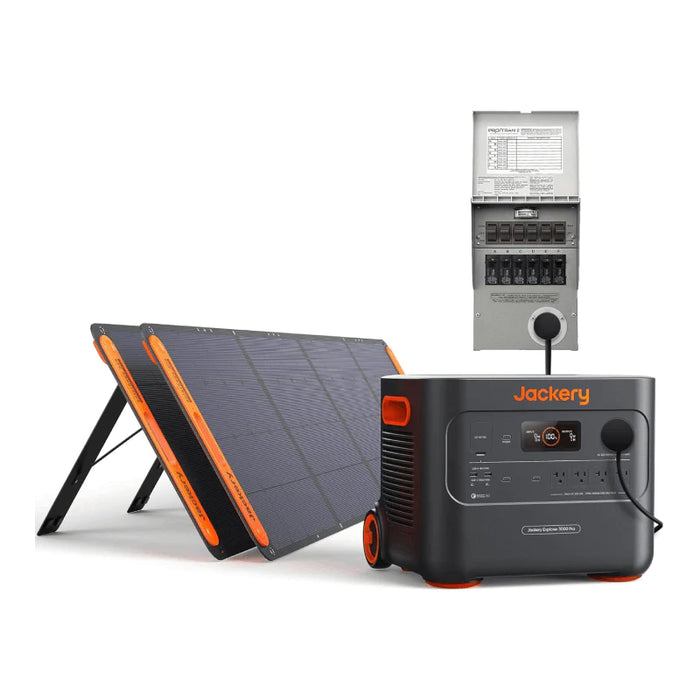 Jackery Solar Generator with Explorer 3000 Pro Power Station