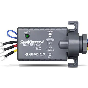 Morningstar SunKeeper™ PWM Solar Charge Controllers