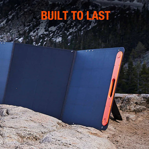 Jackery Solar Saga 200W solar panel to recharge Jackery power station