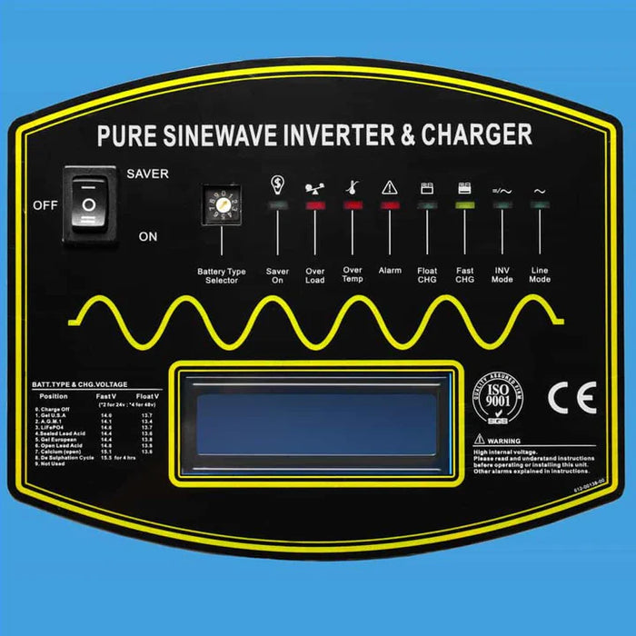 Sungold Power 12000W 48V split phase pure sine wave inverter charger