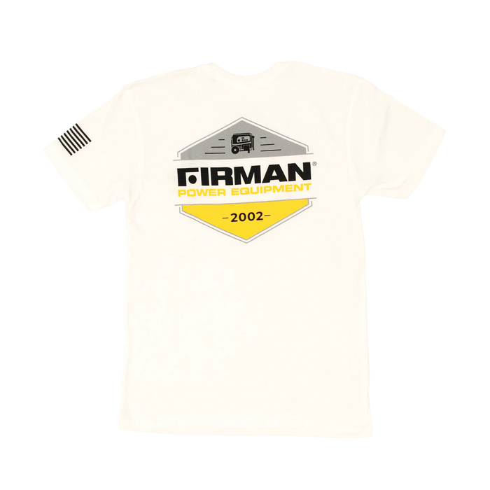 Firman White FIRMAN Badge Shirt