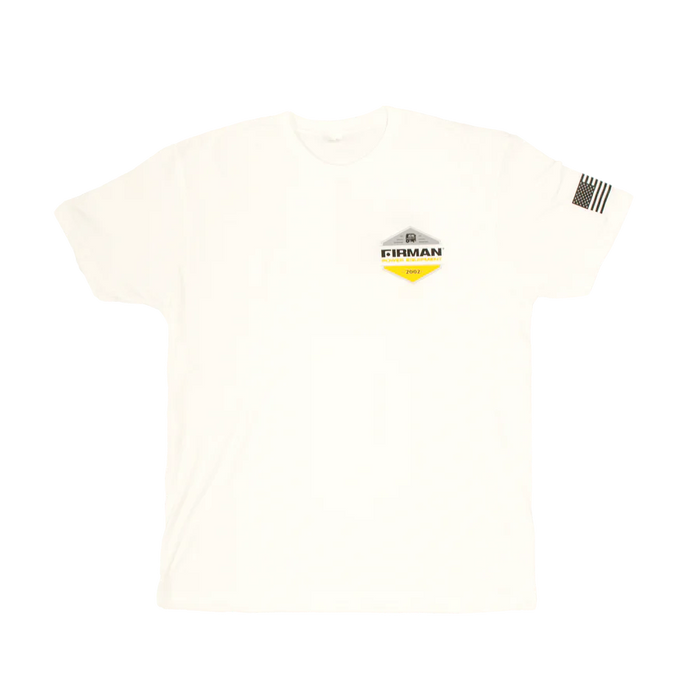 Firman White FIRMAN Badge Shirt