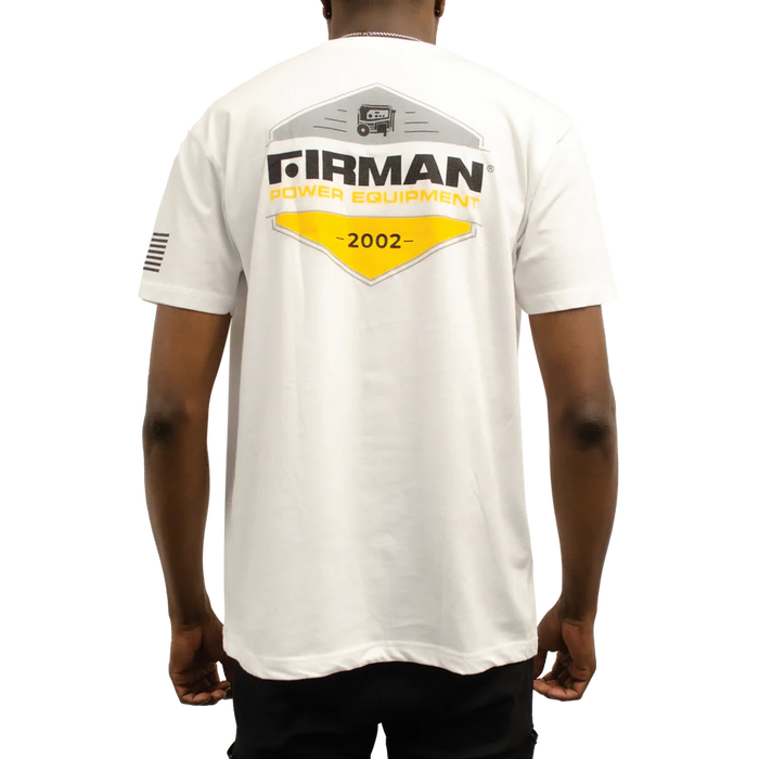 Firman White FIRMAN Badge Shirt