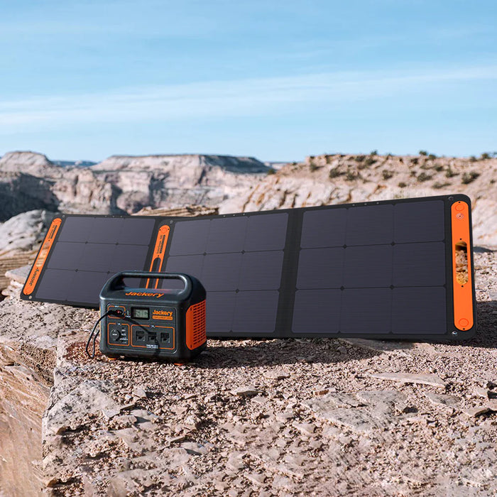 Jackery Solar Generator with Jackery Explorer 1000 Portable Power Station