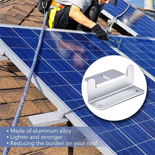 BougeRV Solar Panel Mounting Z Bracket Mount Kits Supporting