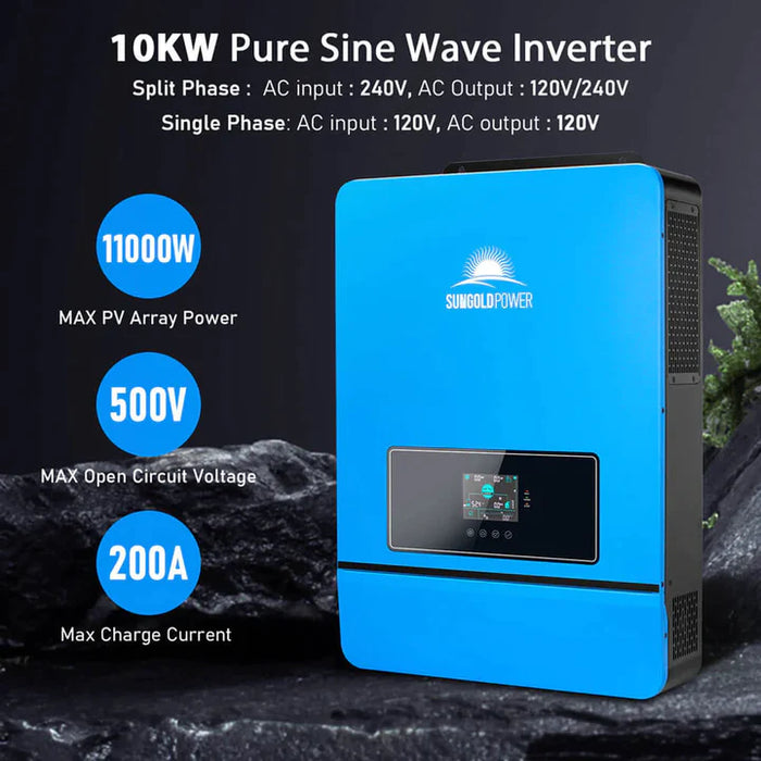 Sungold Power 10KW 48V Split Phase Solar Inverter