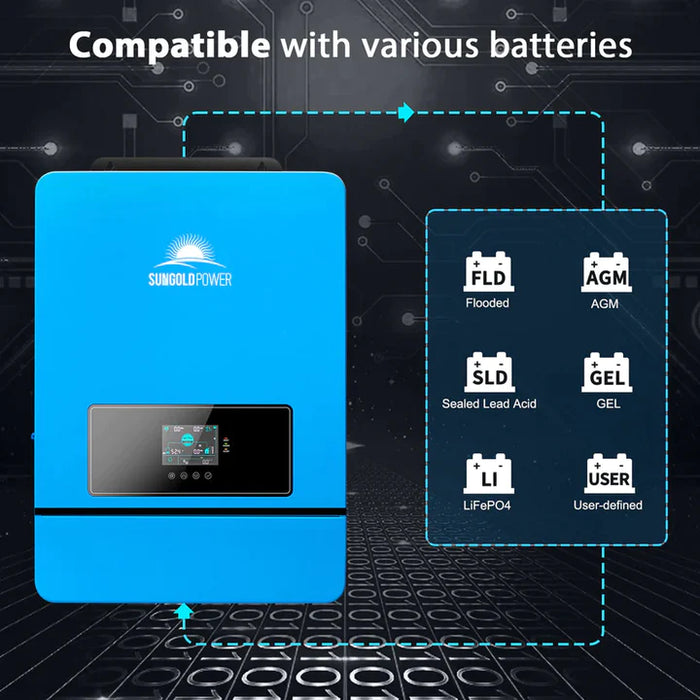 Sungold Power 10KW 48V Split Phase Solar Inverter