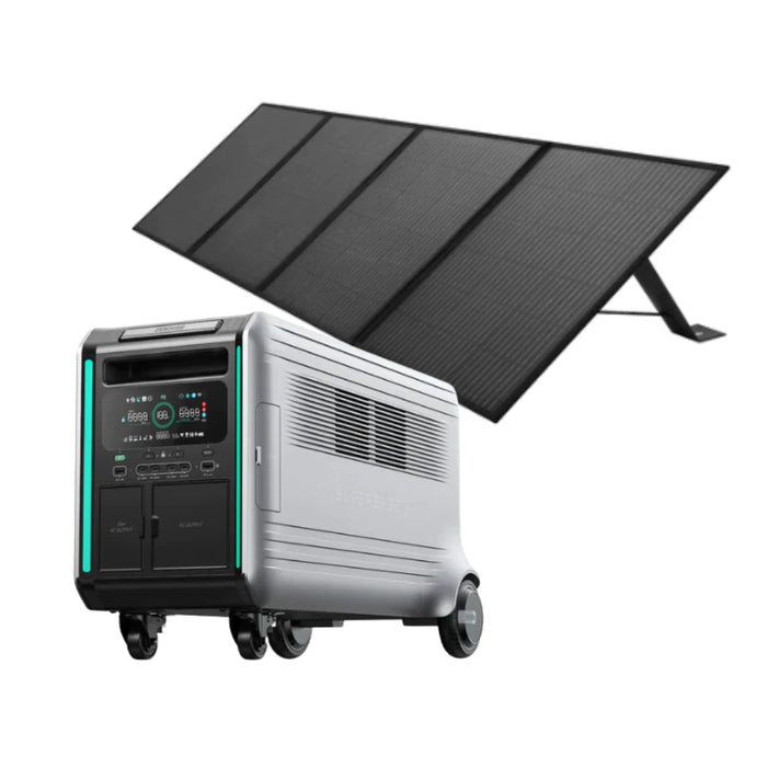 Zendure SuperBase V4600 Battery + 200W Solar Panel x 2 Bundle