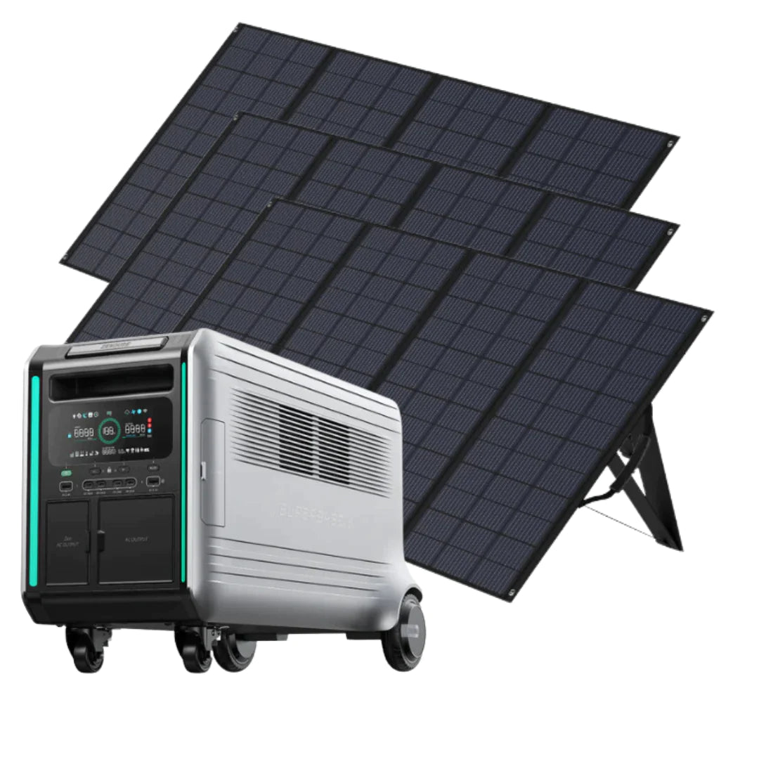 Zendure SuperBase V4600+ 400W Solar Panel*3 — Build The Power