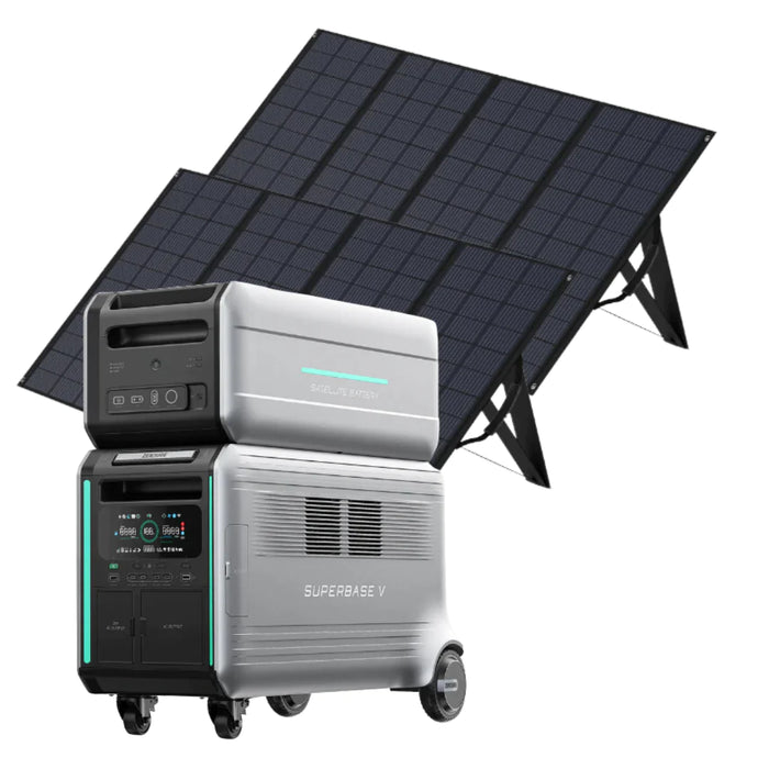 Zendure SuperBase V4600+ B4600+ 2 x 400W Solar Panels Bundle