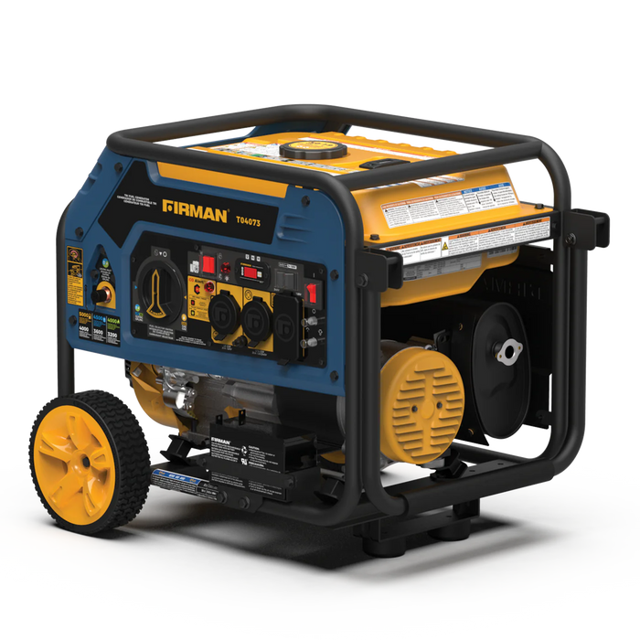 Firman Tri Fuel Portable Generator 4000W Electric Start 120/240V with CO ALERT