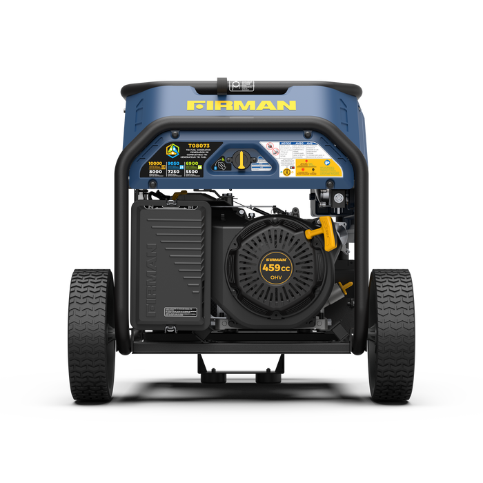 Firman Tri Fuel Portable Generator 10000/8000W Electric Start With CO Alert