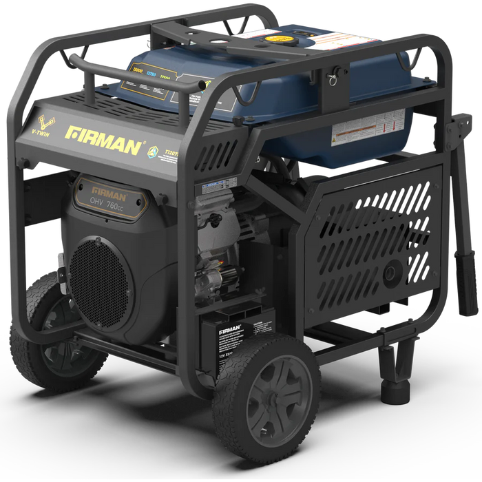 Firman Tri Fuel Portable Generator 15000W Electric Start 120/240V With CO Alert