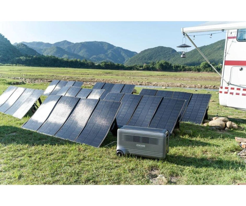 Zendure SuperBase Battery V6400+ 2 x 400W Solar Panels Bundle