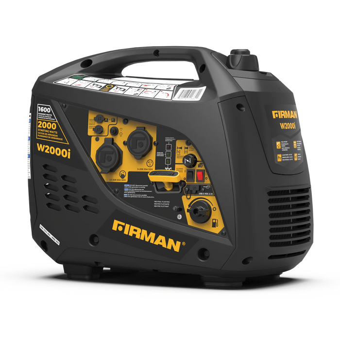 Firman Inverter Portable Generator 2000/1600W Recoil Start