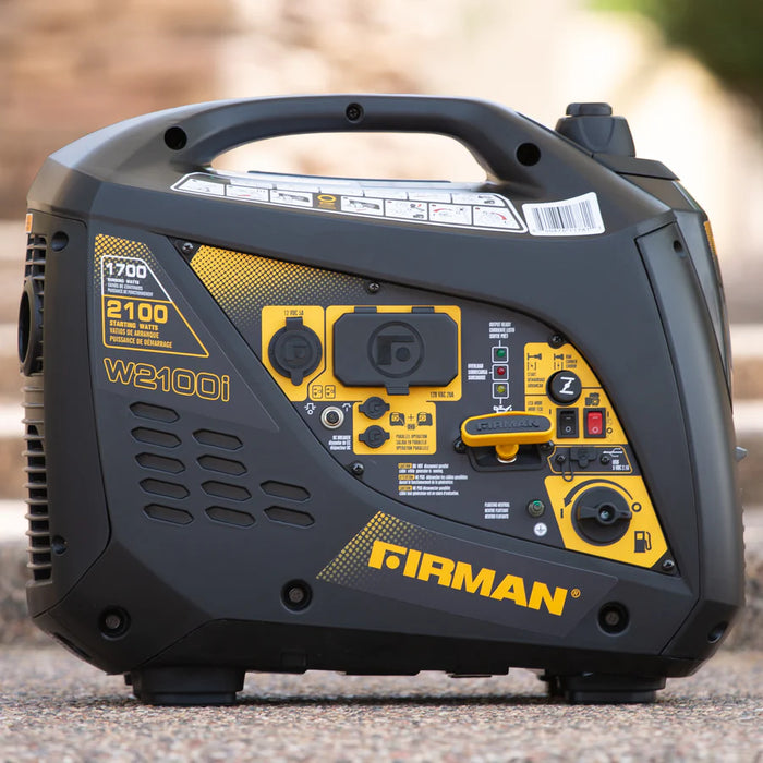 Firman Refurbished Inverter Portable Generator 2100W Recoil Start