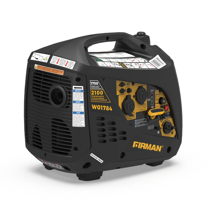 Firman Refurbished Inverter Portable Generator 2100W Recoil Start