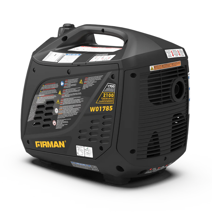 Firman Inverter Portable Generator 2100W Recoil Start with CO Alert