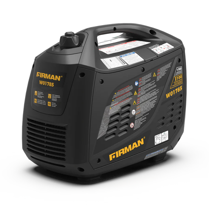 Firman Inverter Portable Generator 2100W Recoil Start with CO Alert